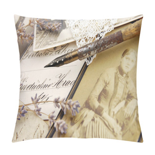 Personality Vintage Composition Pillow Covers