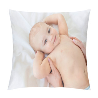 Personality  Mother Massaging Baby   Pillow Covers