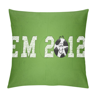 Personality  Fussball EM_02 Pillow Covers