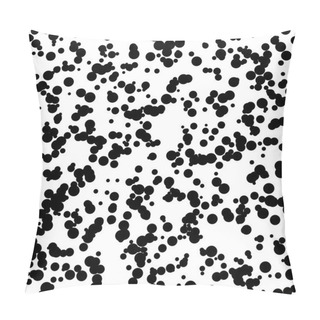 Personality  White Abstract Background With Circles Pillow Covers
