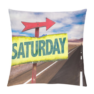 Personality  Text:Saturday On Sign Pillow Covers