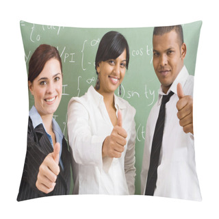 Personality  School Teachers Thumbs Up Pillow Covers