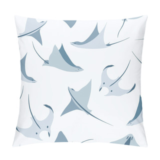 Personality   Seamless Vector Pattern With Rays Pillow Covers