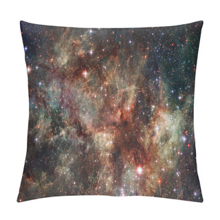 Personality  Nebula An Interstellar Cloud Of Star Dust. Outer Space Image. Elements Of This Image Furnished By NASA Pillow Covers