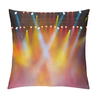 Personality  Lights In A Concert Stage Pillow Covers