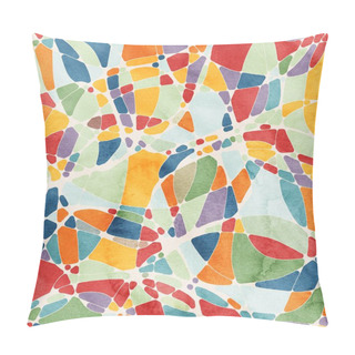 Personality  Seamless Paint Fills Between Lines Naive Design Pillow Covers