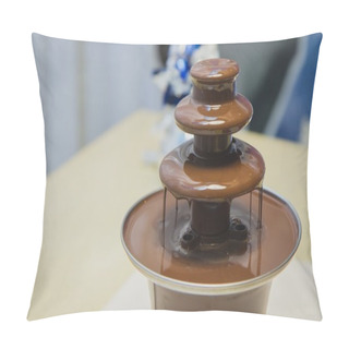 Personality  Chocolate Fountain In Banquet Pillow Covers