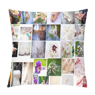 Personality  Wedding Collage Set Pillow Covers