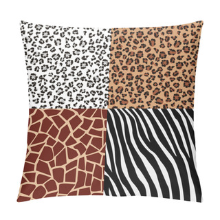 Personality  Set Of Fur Patterns Pillow Covers