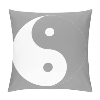 Personality  Ying Yang Symbol Pillow Covers