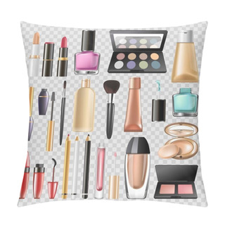 Personality  Makeup Cosmetics Icons  Pillow Covers