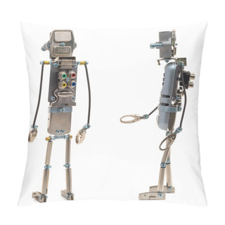 Personality  Steampunk Robots Isolated Pillow Covers