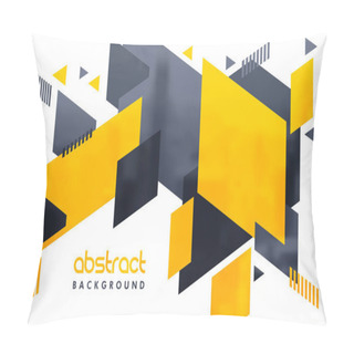 Personality  Creative Abstract Geometric Background. Pillow Covers
