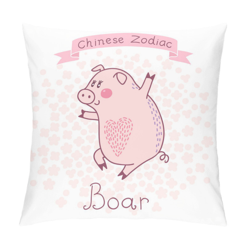Personality  Chinese Zodiac - Boar pillow covers