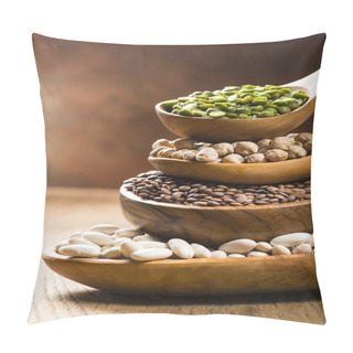 Personality  Dry Legumes, Colors And Flavors Pillow Covers