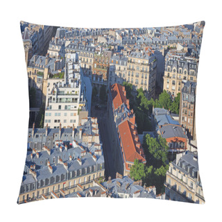 Personality  Paris Roofs Pillow Covers