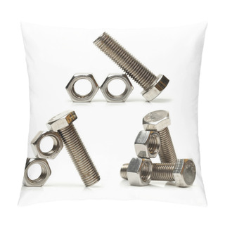 Personality  Bolts And Nuts Pillow Covers