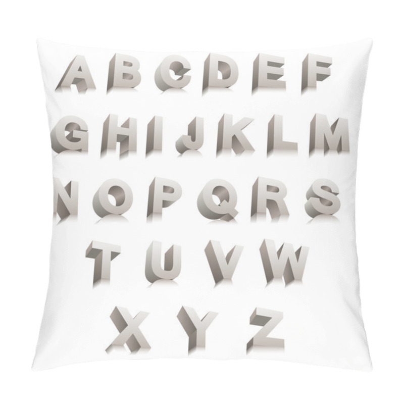 Personality  3D Letters pillow covers