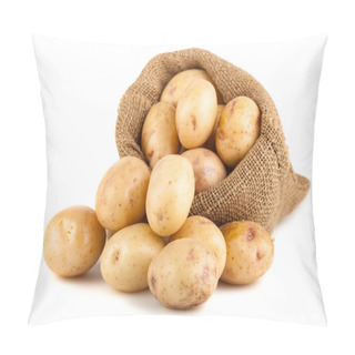 Personality  Ripe Potatoes In A Burlap Bag Pillow Covers