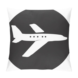 Personality  Airplane Symbol Pillow Covers