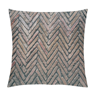 Personality  Aged Brick Wall Pattern For Background Pillow Covers