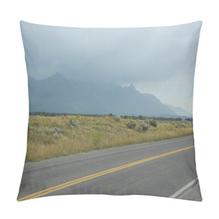 Personality  Grand Teton National Park In Wyoming Pillow Covers