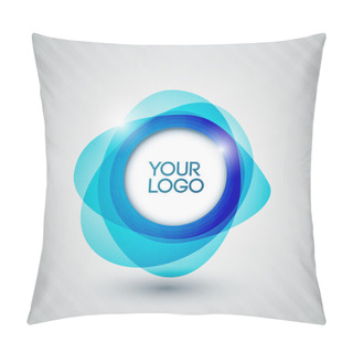 Personality  Abstract Shiny Circles For Your Logo Pillow Covers