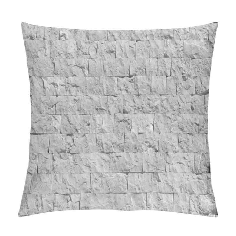 Personality  stone brick wall pillow covers
