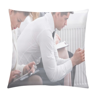 Personality  Emploees And Performance Review Pillow Covers