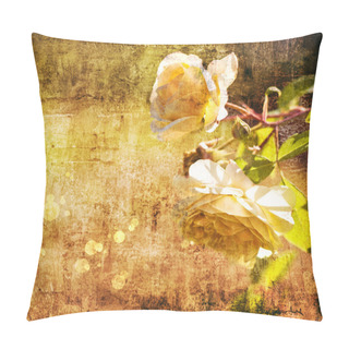 Personality  Beautiful Roses Pillow Covers