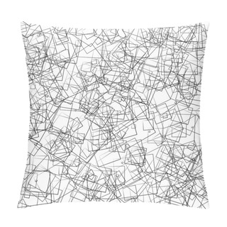 Personality  Abstract Intersecting Lines Background Pillow Covers