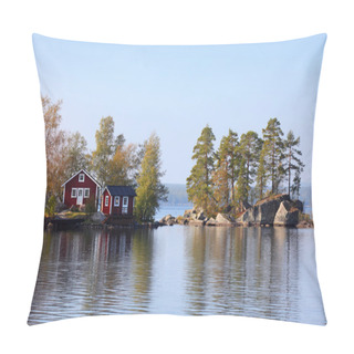 Personality  Cottage On Stone Small Island Pillow Covers