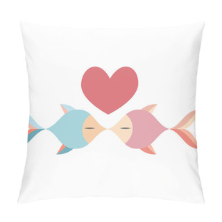 Personality  Patterned Heart Vector Pillow Covers