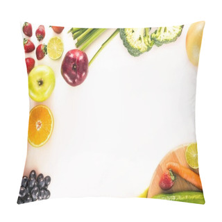 Personality  Fresh Vegetables, Fruits And Berries Pillow Covers