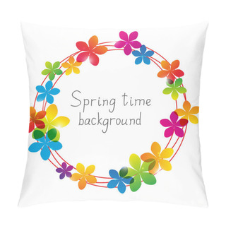 Personality  Spring Time Background Pillow Covers