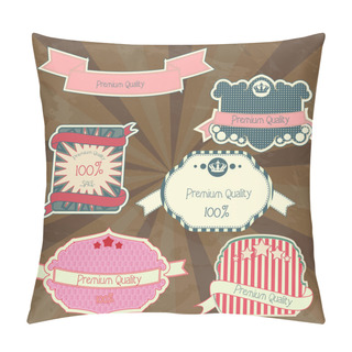 Personality  Collection Of High Quality Labels Pillow Covers
