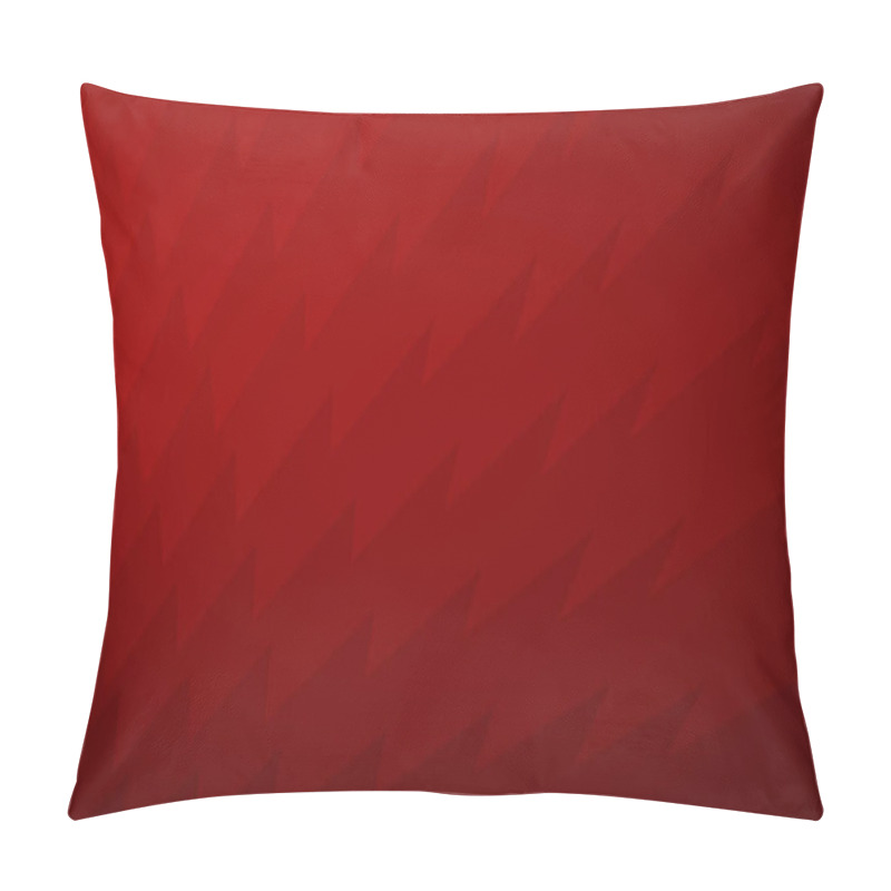 Personality  Abstract background of broken lines in shades of red pillow covers
