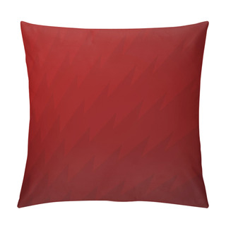 Personality  Abstract Background Of Broken Lines In Shades Of Red Pillow Covers