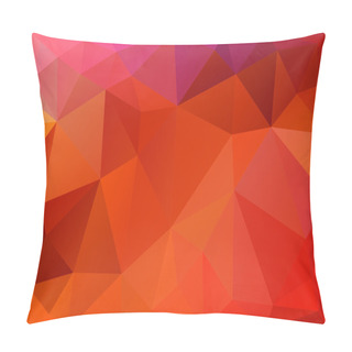 Personality  Red Abstract Background Pillow Covers