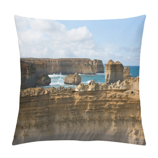 Personality  The Razorback, Great Ocean Road, Southern Victoria, Australia Pillow Covers