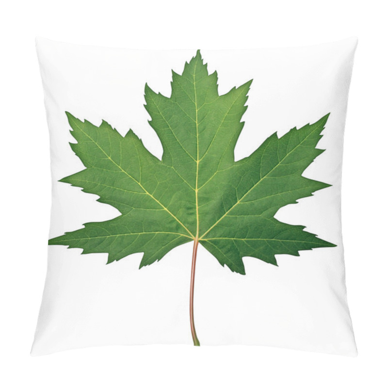 Personality  Green Maple Leaf pillow covers