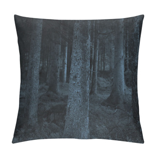 Personality  Blue Forest Pillow Covers