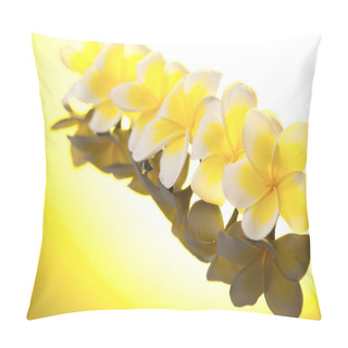 Personality  Series Yellow Leelawadee Flowers Pillow Covers