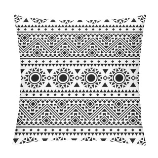 Personality  Seamless Ethnic Pattern Texture Design Illustration Vector For Traditional Background Pillow Covers