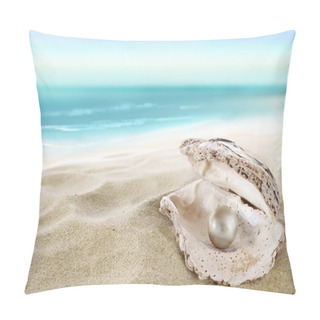 Personality  Shell With A Pearl Pillow Covers