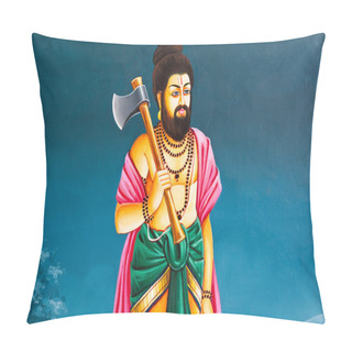 Personality  Chinese God Painting On  The Wall Pillow Covers