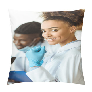 Personality  Young African-american Doctor Pillow Covers