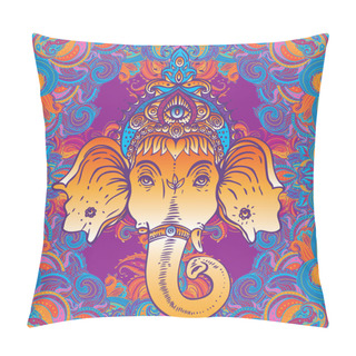 Personality  Hindu Lord Ganesha. Pillow Covers