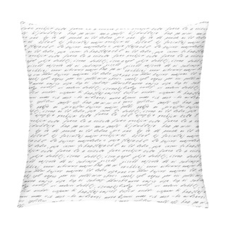 Personality  Seamless Abstract Text Pattern Pillow Covers