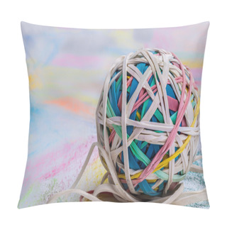 Personality  Elastic Band Ball Pillow Covers